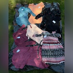 8 new dresses with the tags on